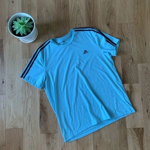 NWOT Blue Adidas Tee